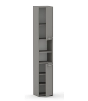 Słupek łazienkowy LUNA 40 cm 2D szary